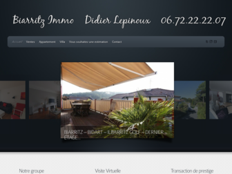 biarritzimmo.com website preview