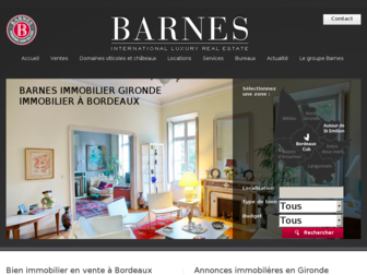 barnes-bordeaux.com website preview