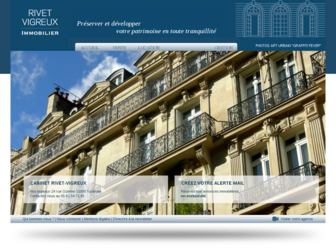 rivet-vigreux-immobilier.com website preview