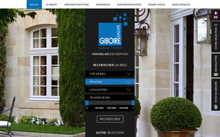 giboire-prestige.com website preview