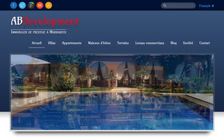 immobilier-prestige-marrakech.com website preview