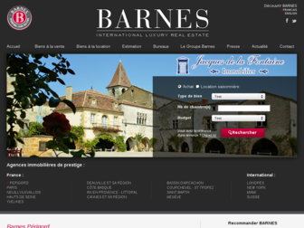 barnes-perigord.com website preview