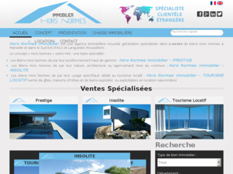 hors-normes-immobilier.com website preview