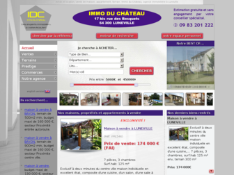 immo-duchateau.com website preview