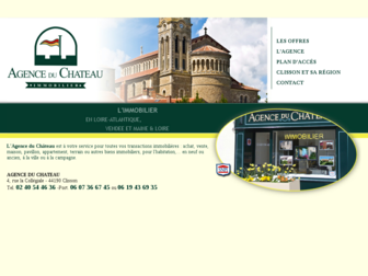 agenceduchateau-clisson.fr website preview