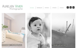 aurelienvivier.fr website preview