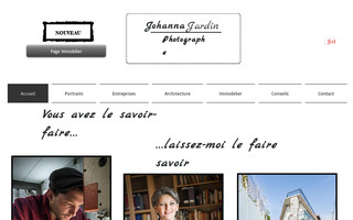johanna-jardin.fr website preview