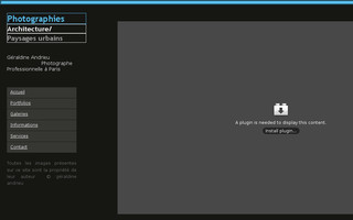 geraldineandrieu.com website preview