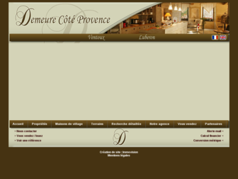 demeurecoteprovence.com website preview