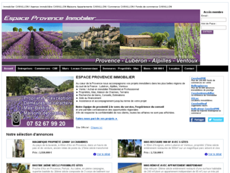 provence-luberon-immobilier.octissimo.com website preview