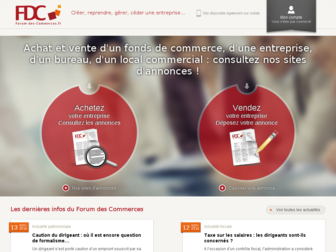 forum-des-commerces.fr website preview