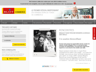 blot-commerce.fr website preview