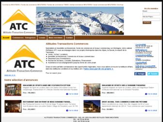 altitudes-commerces.octissimo.com website preview