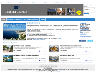 grimaz-commerces.com website preview