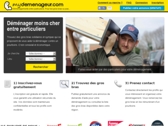 mydemenageur.com website preview