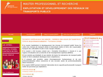 master-transport-edrtp.fr website preview
