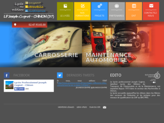 lpcugnot.fr website preview