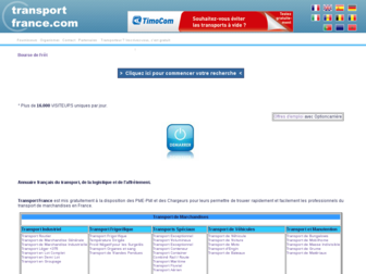 transport-france.com website preview