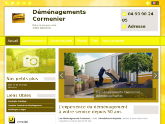cormenier-demenagement.com website preview