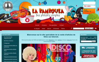 bamboula.com website preview