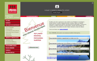 urbania-hautes-alpes.fr website preview