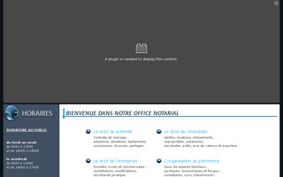 tudes-serres.notaires.fr website preview