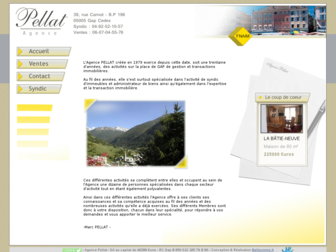 agencepellat.com website preview
