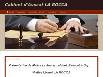 cabinet-laroccalavocat.fr website preview