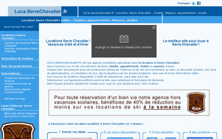 loca-serrechevalier.fr website preview
