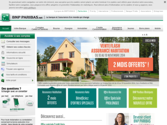 secure.bnpparibas.net website preview