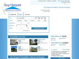 guyhoquet-immobilier-isle-sur-sorgue.com website preview