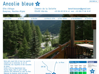 ancolie-bleue-queyras.com website preview