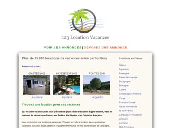 123-location-vacances.com website preview