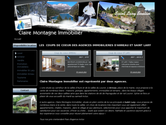 immobilier-st-lary.com website preview