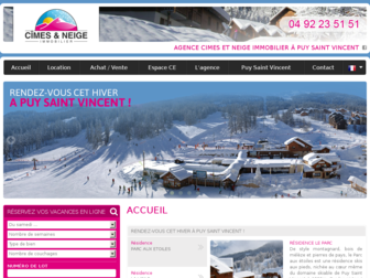 montagne-immobilier.com website preview