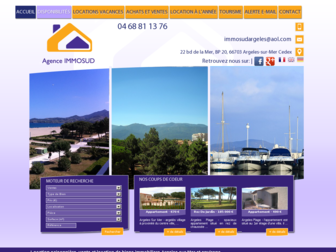 agence-immosud.fr website preview