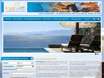 varvacances.fr website preview