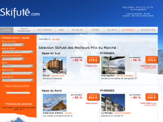 skifute.com website preview