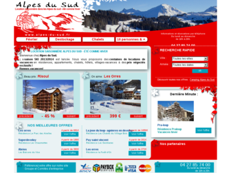 alpes-du-sud.fr website preview