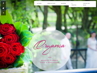 organsa-wedding.fr website preview