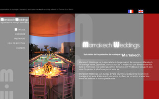 marrakechweddings.fr website preview
