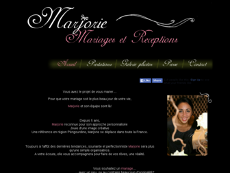 organisatrice-mariage-dordogne.com website preview