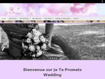 jeteprometswedding.com website preview