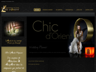 chicdorient.net website preview