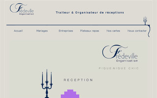fredevilleorganisation.fr website preview