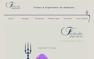 fredevilleorganisation.fr website preview