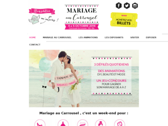 mariageaucarrousel.com website preview