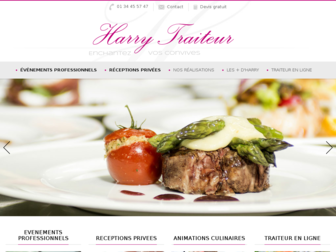 harrytraiteur.fr website preview