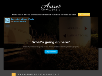 autret-traiteur.fr website preview