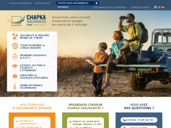 chapkadirect.fr website preview